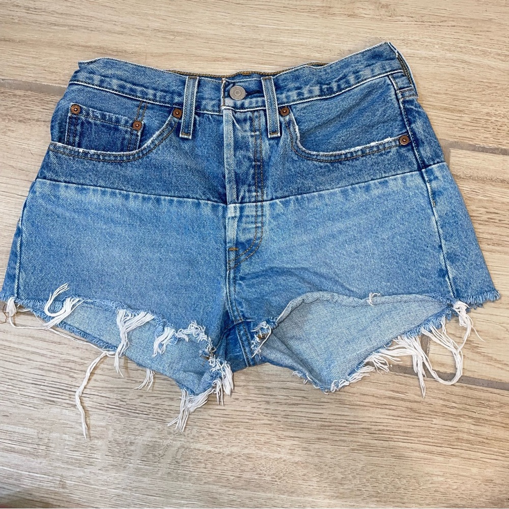 Levi’s 501 Original Jean Two Tone Denim Shorts